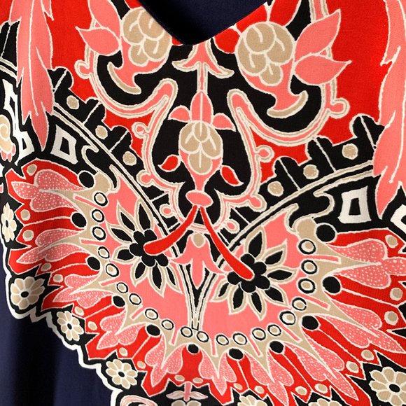 Peach Love California Dress Navy - Picture 3 of 6